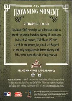2005 Donruss Diamond Kings #275 Richard Hidalgo Back
