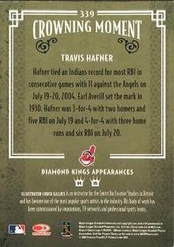 2005 Donruss Diamond Kings #339 Travis Hafner Back