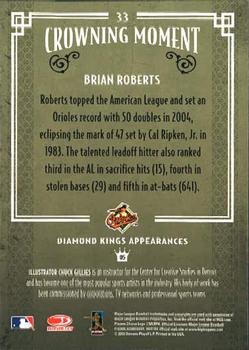 2005 Donruss Diamond Kings #33 Brian Roberts Back