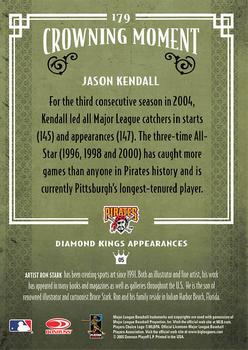 2005 Donruss Diamond Kings #179 Jason Kendall Back
