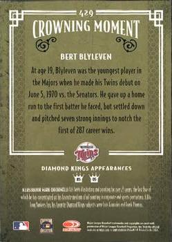 2005 Donruss Diamond Kings #429 Bert Blyleven Back