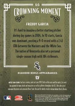 2005 Donruss Diamond Kings #66 Freddy Garcia Back