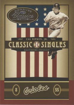2005 Donruss Classics - Classic Singles #CS-8 Cal Ripken Jr. Front