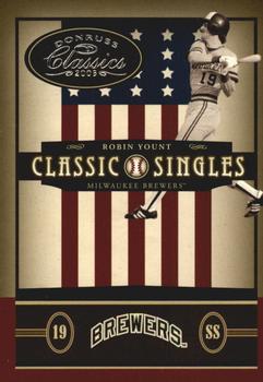 2005 Donruss Classics - Classic Singles #CS-19 Robin Yount Front