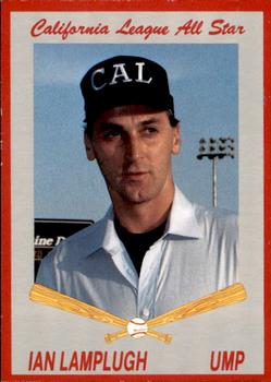 1992 Cal League All-Stars #26 Ian Lamplugh Front