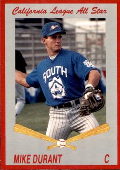 1992 Cal League All-Stars #47 Mike Durant Front