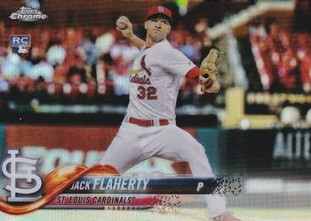 2018 Topps Chrome - Refractor #4 Jack Flaherty Front
