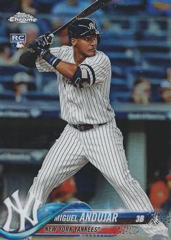 2018 Topps Chrome - Refractor #14 Miguel Andujar Front