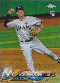 2018 Topps Chrome - Refractor #22 Brian Anderson Front