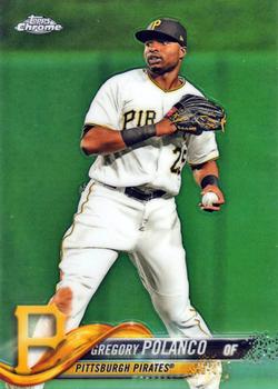 2018 Topps Chrome - Refractor #28 Gregory Polanco Front