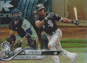 2018 Topps Chrome - Refractor #44 Tim Anderson Front