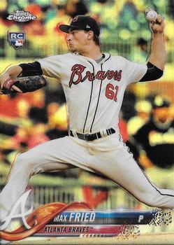 2018 Topps Chrome - Refractor #66 Max Fried Front