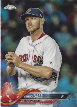 2018 Topps Chrome - Refractor #69 Chris Sale Front