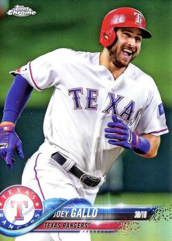 2018 Topps Chrome - Refractor #108 Joey Gallo Front