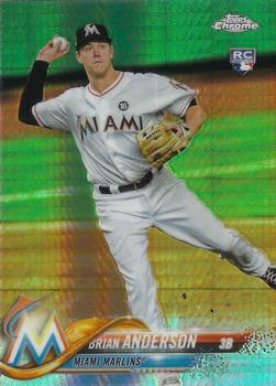 2018 Topps Chrome - Prism Refractor #22 Brian Anderson Front