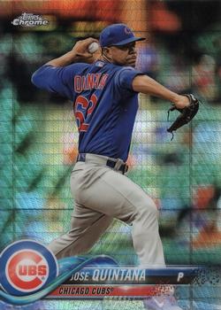 2018 Topps Chrome - Prism Refractor #48 Jose Quintana Front