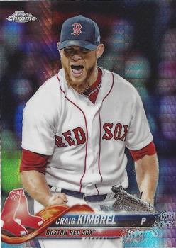 2018 Topps Chrome - Prism Refractor #53 Craig Kimbrel Front