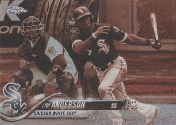 2018 Topps Chrome - Sepia Refractor #44 Tim Anderson Front
