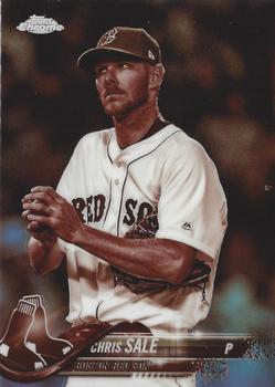 2018 Topps Chrome - Sepia Refractor #69 Chris Sale Front
