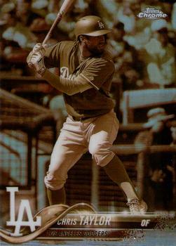 2018 Topps Chrome - Sepia Refractor #83 Chris Taylor Front