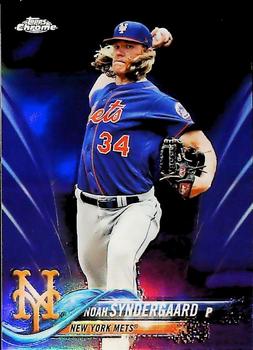 2018 Topps Chrome - Purple Refractor #99 Noah Syndergaard Front