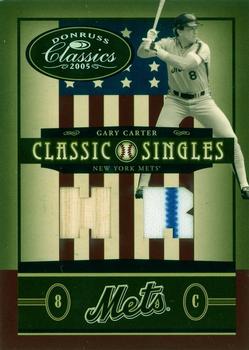 2005 Donruss Classics - Classic Singles Materials HR #CS-18 Gary Carter Front