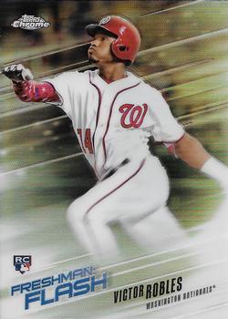 2018 Topps Chrome - Freshman Flash #FF-11 Victor Robles Front