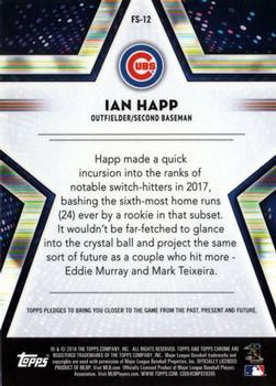 2018 Topps Chrome - Future Stars #FS-12 Ian Happ Back