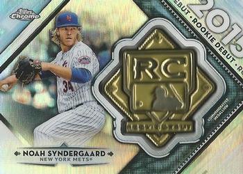2018 Topps Chrome - Rookie Debut Medallion #RDM-NS Noah Syndergaard Front