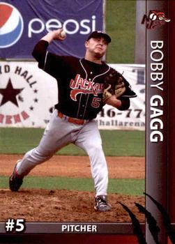 2011 New Jersey Jackals #8 Bobby Gagg Front