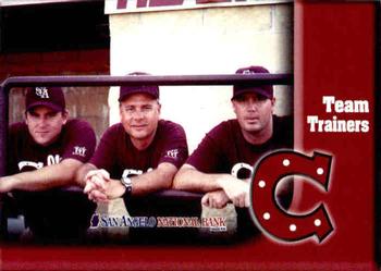 2002 San Angelo Colts #25 Jeff Mann / Randy Matthews / Joe Briley Front
