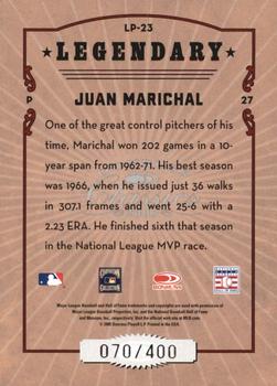 2005 Donruss Classics - Legendary Lumberjacks #LP-23 Juan Marichal Back