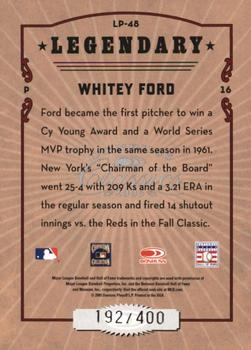 2005 Donruss Classics - Legendary Lumberjacks #LP-48 Whitey Ford Back