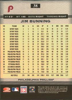 2005 Donruss Greats #38 Jim Bunning Back