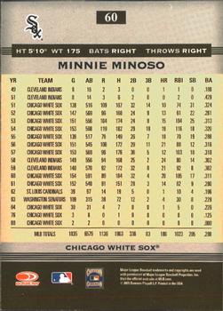 2005 Donruss Greats #60 Minnie Minoso Back