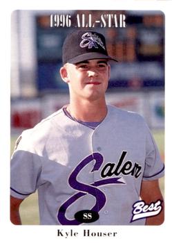 1996 Best Carolina League All-Stars 2 #14 Kyle Houser Front