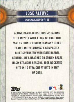 2018 Topps National Baseball Card Day #6 Jose Altuve Back