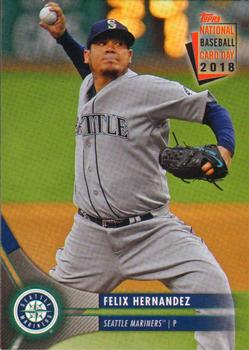 2018 Topps National Baseball Card Day #12 Felix Hernandez Front