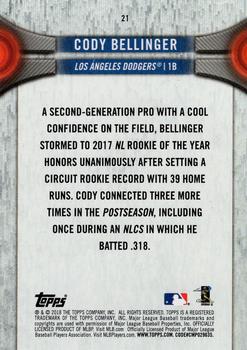 2018 Topps National Baseball Card Day #21 Cody Bellinger Back