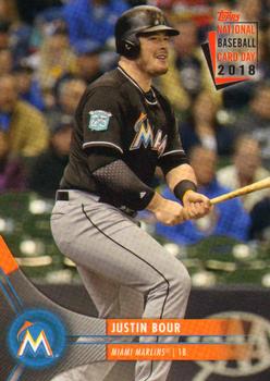 2018 Topps National Baseball Card Day #22 Justin Bour Front