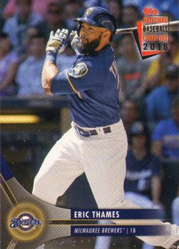 2018 Topps National Baseball Card Day #23 Eric Thames Front