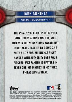2018 Topps National Baseball Card Day #25 Jake Arrieta Back