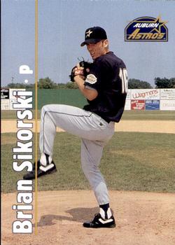 1995 Multi-Ad Auburn Astros #14 Brian Sikorski Front