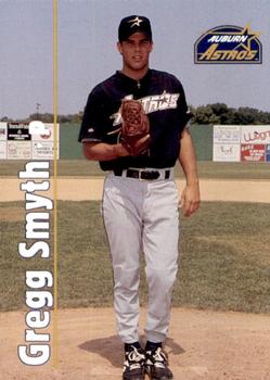 1995 Multi-Ad Auburn Astros #21 Gregg Smyth Front