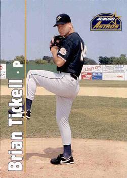 1995 Multi-Ad Auburn Astros #23 Brian Tickell Front