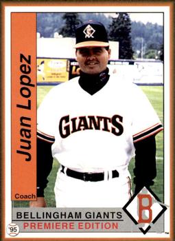 1995 Bellingham Giants #13 Juan Lopez Front