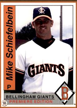 1995 Bellingham Giants #30 Mike Schiefelbein Front