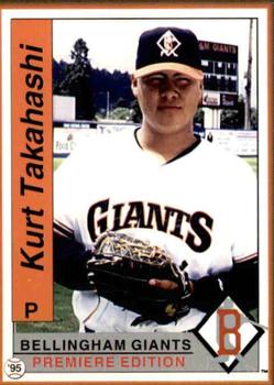 1995 Bellingham Giants #35 Kurt Takahashi Front