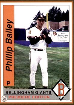 1995 Bellingham Giants #41 Phillip Bailey Front