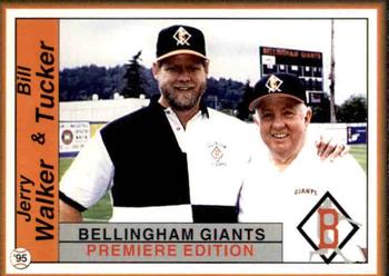 1995 Bellingham Giants #NNO Jerry Walker / Bill Tucker Front